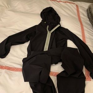 Athletes black dry fit jumpsuit - size 0